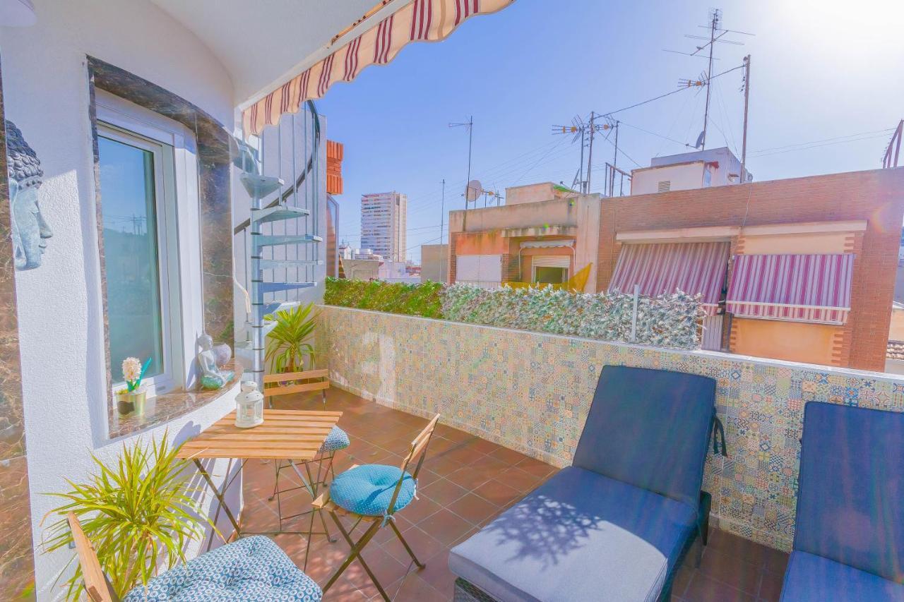 Suncastle Apartamentos Alicante -With Sunny Rooftop Terrace And Barbecue Eksteriør bilde