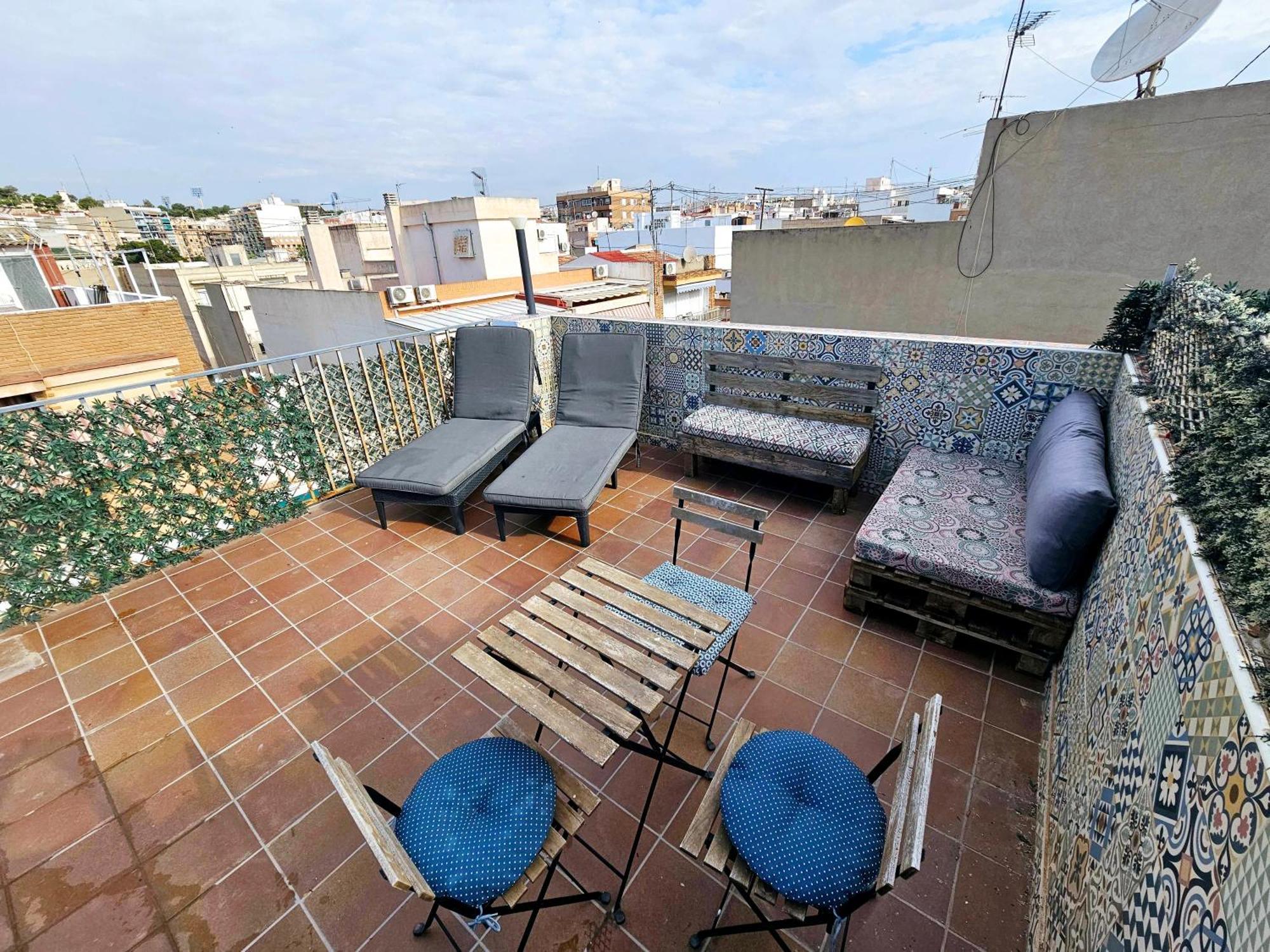 Suncastle Apartamentos Alicante -With Sunny Rooftop Terrace And Barbecue Rom bilde