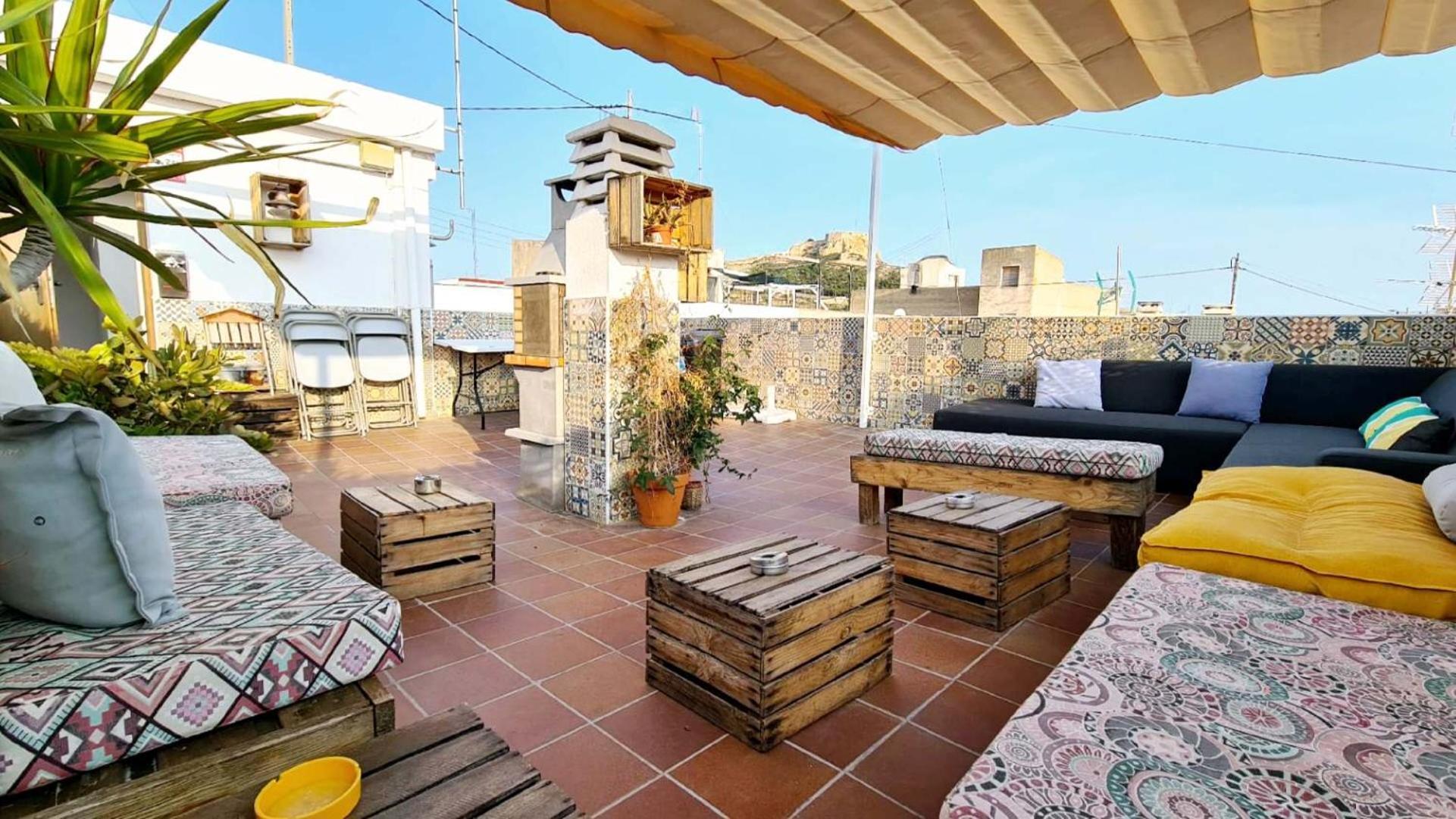 Suncastle Apartamentos Alicante -With Sunny Rooftop Terrace And Barbecue Eksteriør bilde